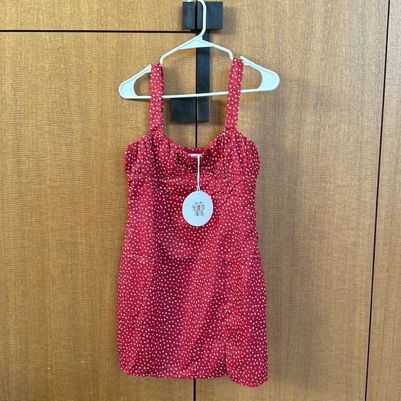 Princess Polly Mini Red Dress - Picture 1 of 3